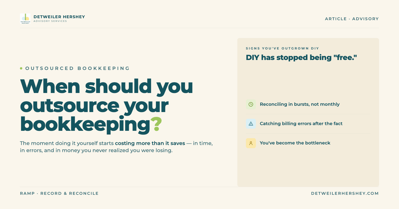When Should You Outsource Your Bookkeeping?